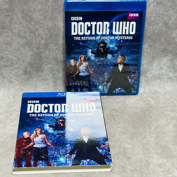 Doctor Who The Return of Doctor Mysterio (Blu-Ray Disc, 2017) 1963 Edition - Picture 2 of 8